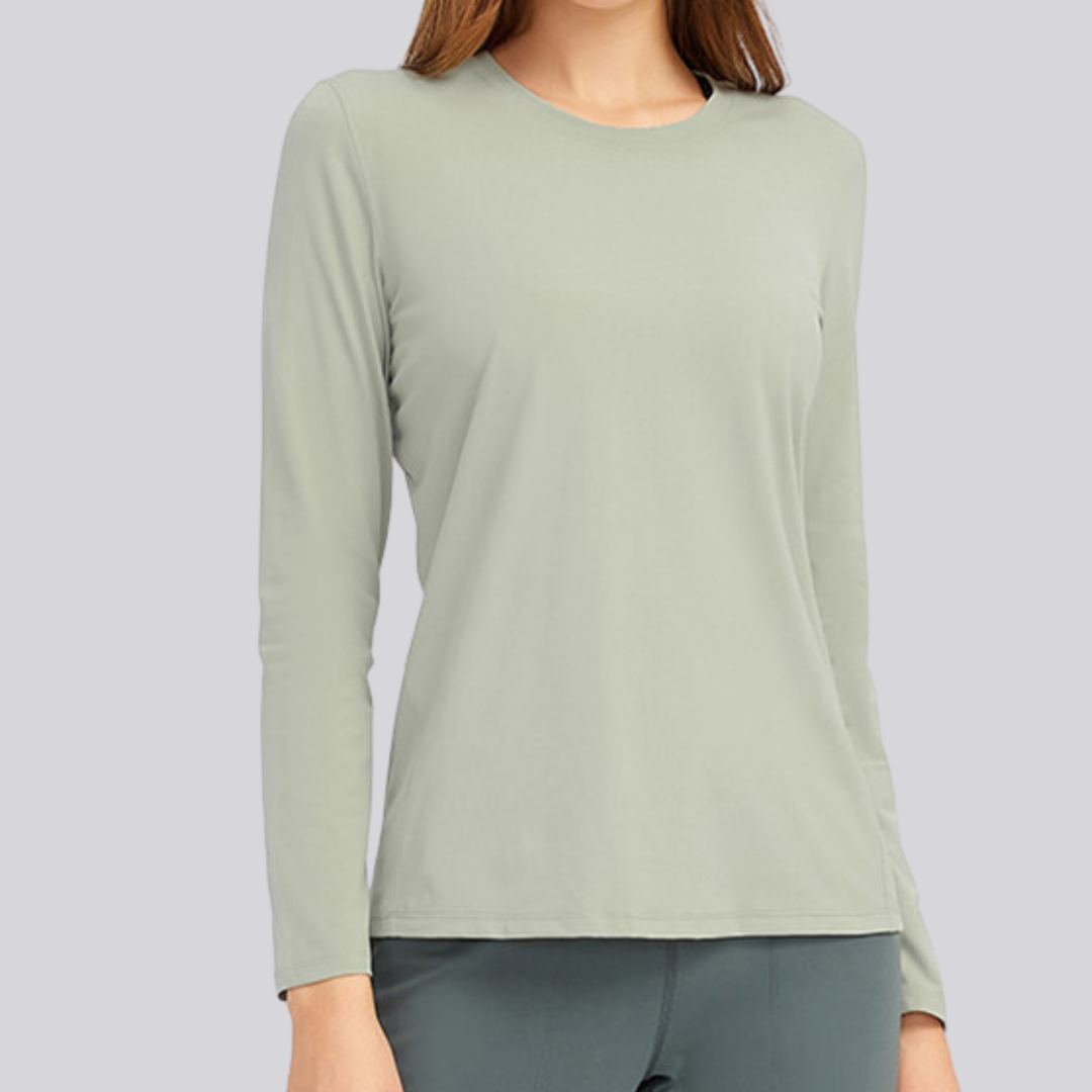 Polos para mujer manga larga sale