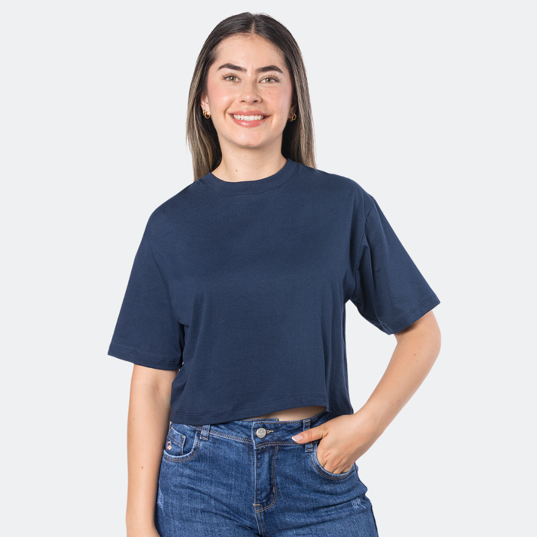 Polo Crop Oversize.