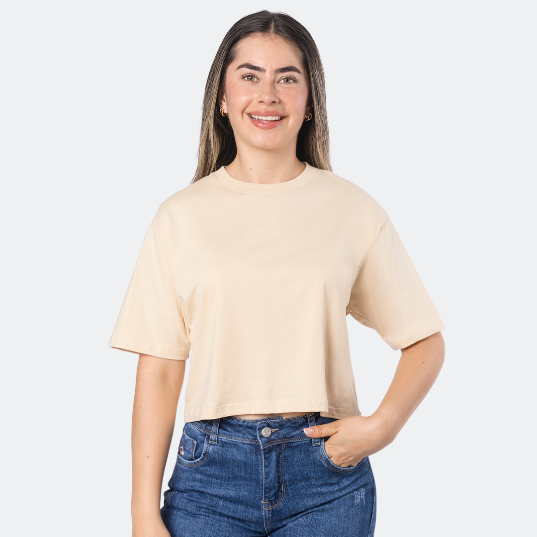 Polo Crop Oversize.