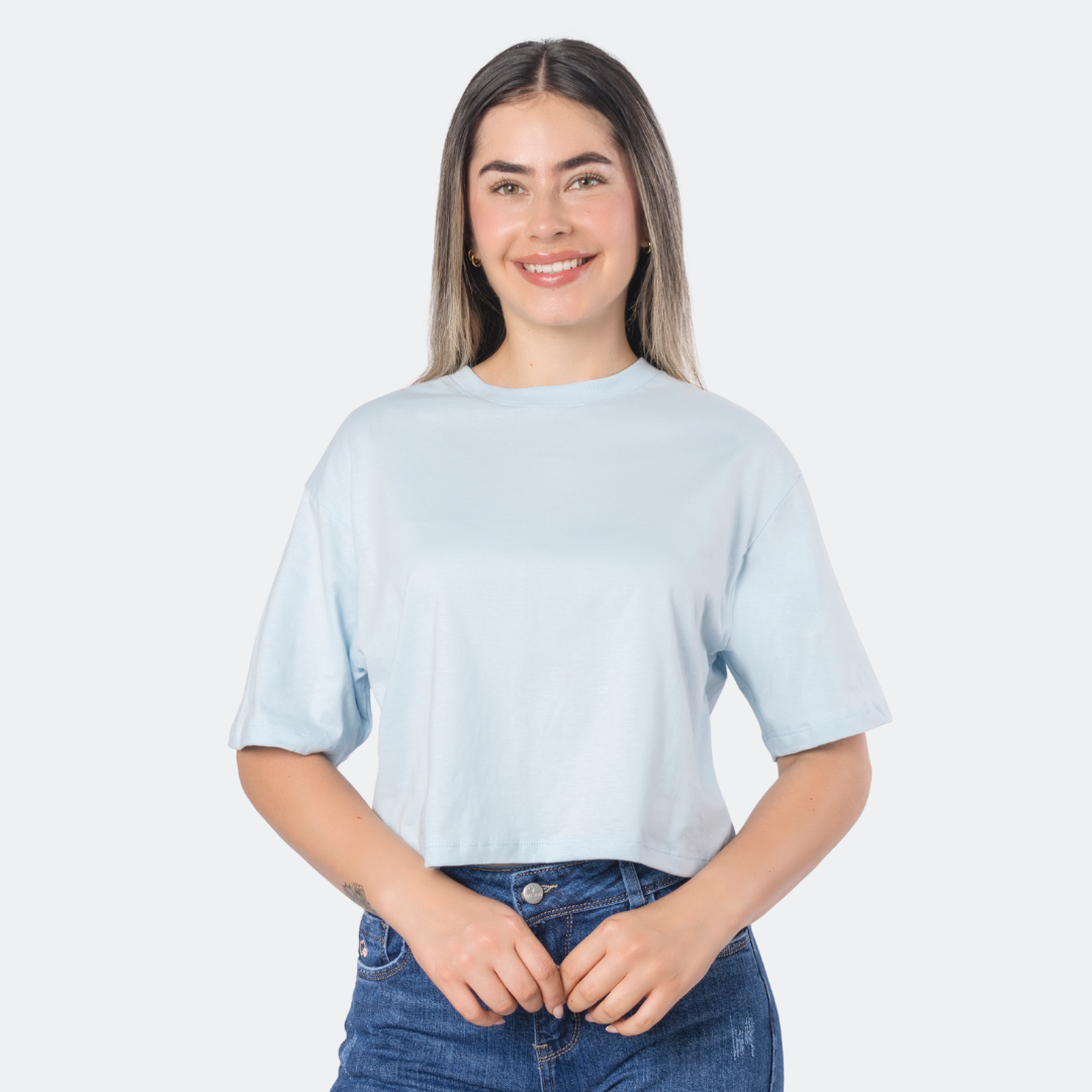 Polo Crop Oversize.