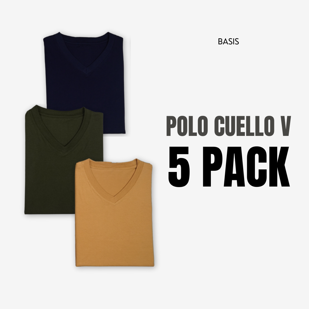 5-Pack CUELLO V CABALLERO