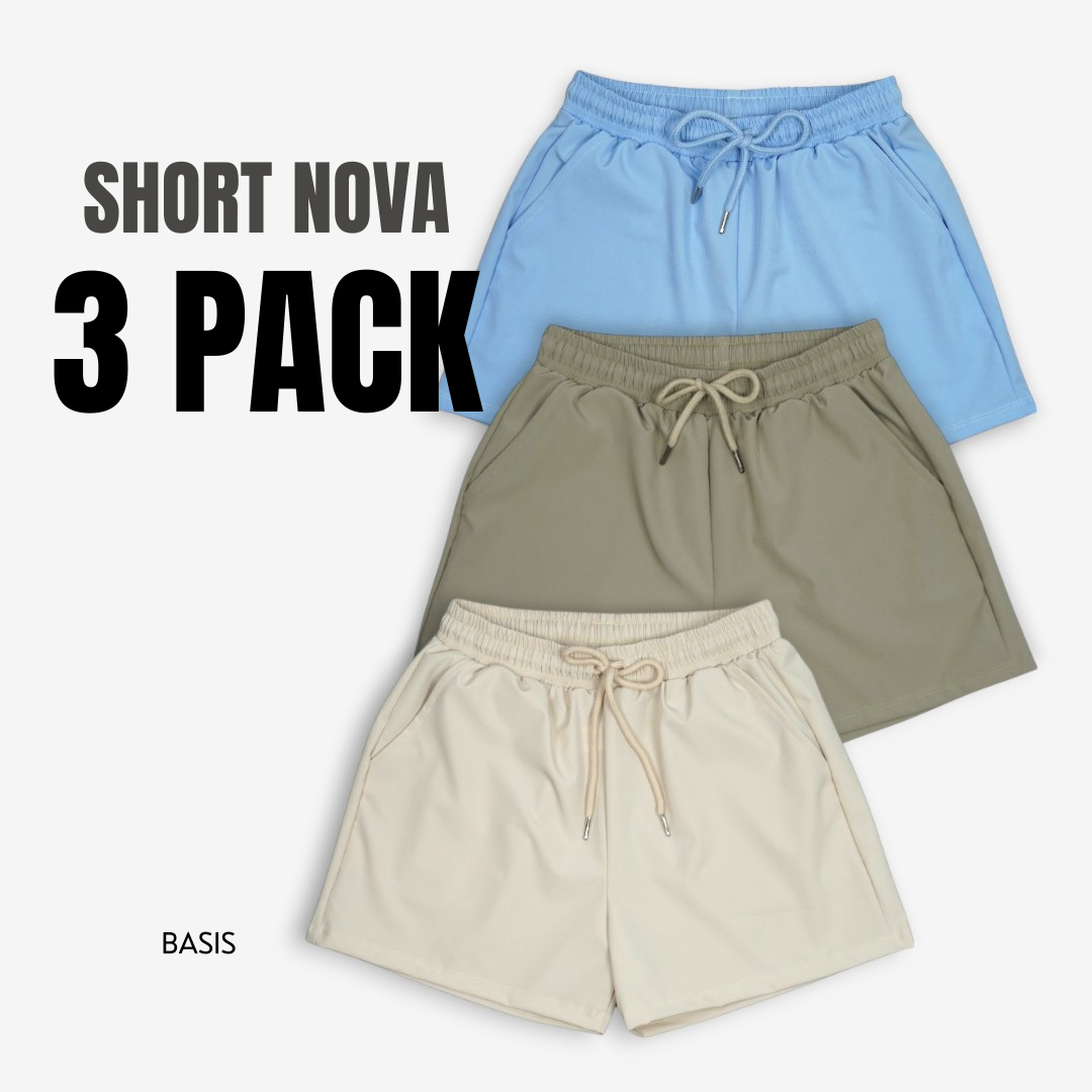 3-PACK SHORT NOVA DAMA