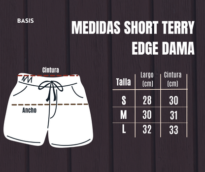 Short Terry Edge para Mujer