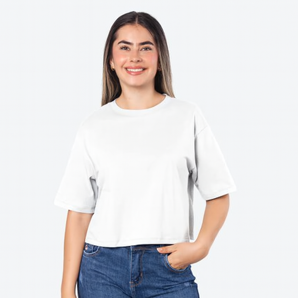 Polo Crop Oversize.