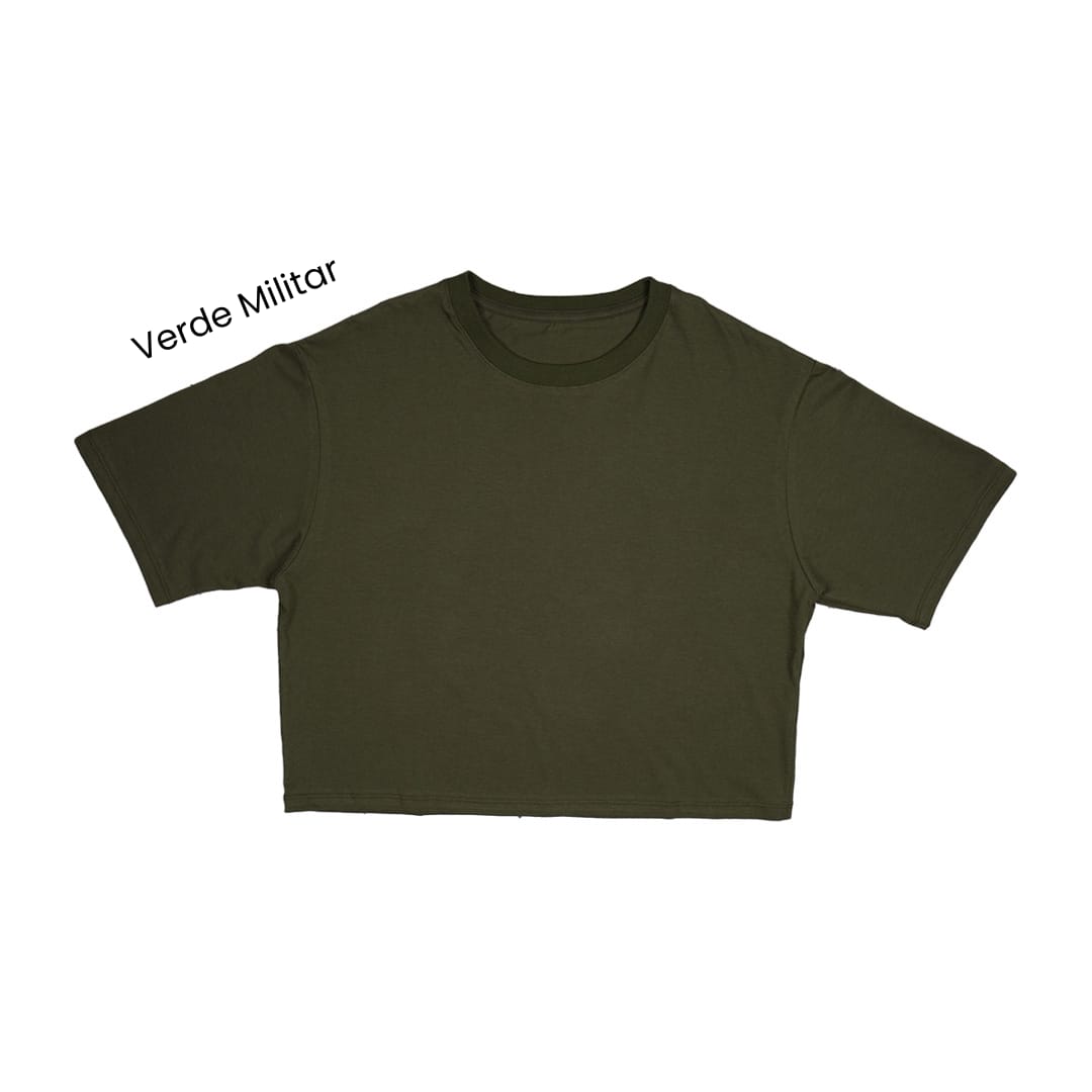 Polo Crop Oversize.